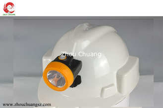 China Peso ligero y 10000lux portátil 3.7V de la lámpara de casquillo de seguridad del LED 15 horas de hora laborable proveedor