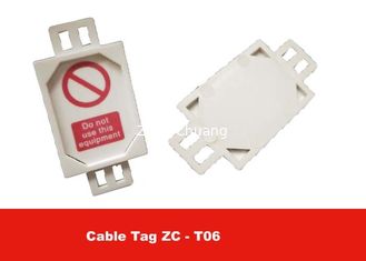 China Etiqueta del cable de la altura de 81.74M M conveniente para la detección de PAT Testing And Safety Belt proveedor