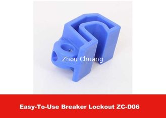 China El disyuntor moldeado ligero del color azul cierra hacia fuera la etiqueta hacia fuera para MCCB proveedor