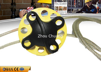 China La seguridad del cable se cierra hacia fuera con el material los 2m del ABS del peso 185g telegrafía el cuerpo de acero proveedor