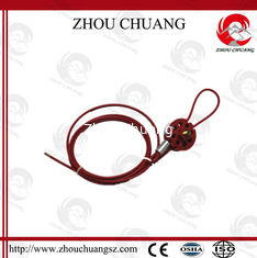 China Las válvulas ruedan el tipo cierres del cable para asegurar/ZC-L31 Safetylockout proveedor