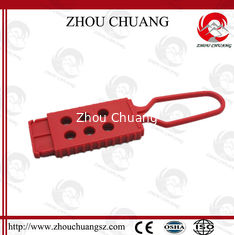 China Cerradura de nylon No-conductora del cerrojo del cierre de la seguridad de Elecpopula del color rojo proveedor