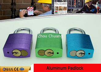 China Candados de capa pintados del cierre de la seguridad del aluminio de la seguridad de la longitud corporal proveedor