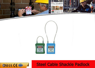 China Grillo de acero inoxidable del cable	Candados del cierre de la seguridad con el cuerpo de Colorfull proveedor