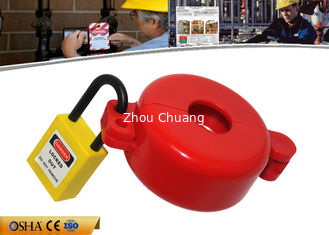 China Los ABS que el tanque rojo material del cilindro de gas se cierra hacia fuera utilizan para el agujero 32M M del tronco de válvula proveedor