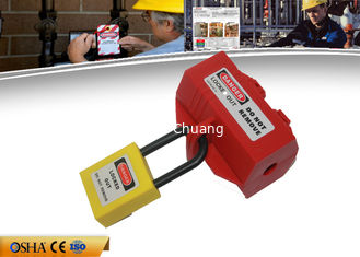 China La seguridad rugosa del polipropileno del CE 56g de la certificación ZC-D41 se cierra hacia fuera para el enchufe 110V proveedor