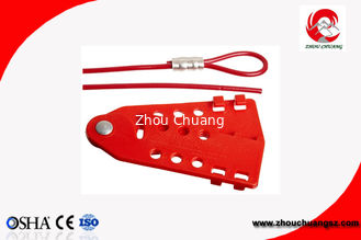 China Cierre durable de acero inoxidable ajustable económico del cable para cerrar las válvulas proveedor