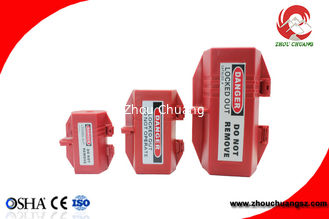 China Cierre neumático rojo material de la seguridad del enchufe del polipropileno barato del precio para el enchufe 110V proveedor