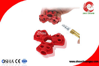 China Cierres de desconexión rápida neumáticos del ABS industrial tamaño pequeño del color rojo proveedor