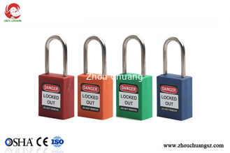 China candados baratos de la seguridad del grillo de 38m m del ABS del cuerpo de acero de alta calidad de la cerradura proveedor
