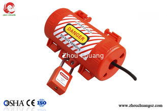 China Dispositivo neumático del cierre del color rojo proveedor
