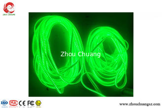 China luces de tira de la luz verde LED de 220v SMD5050 los 72LEDs/m para el proyecto ligero, iluminación subterráneo, iluminación del túnel proveedor