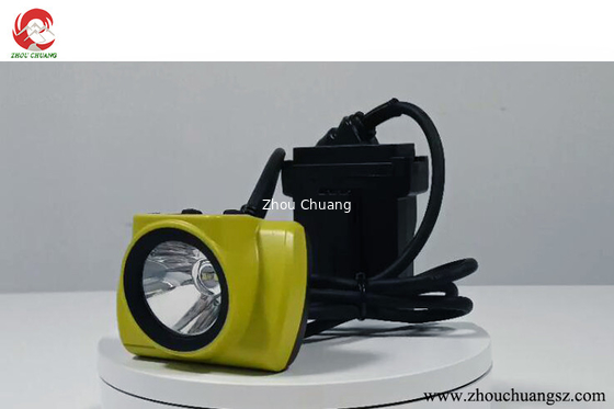 25000lux batería de litio minera atada fuerte de la lámpara de casquillo del brillo GL6-D LED IP68 impermeable proveedor
