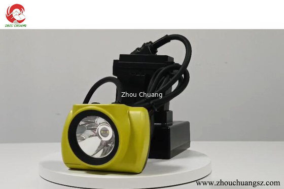 25000lux batería de litio minera atada fuerte de la lámpara de casquillo del brillo GL6-D LED IP68 impermeable proveedor