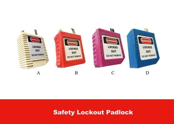 El amo Brady Combination Lock Safety Pad del ABS cierra 38m m con diferente cerrada proveedor