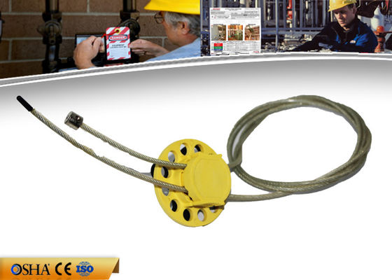 La seguridad del cable se cierra hacia fuera con el tipo rojo cierre 2/5/10M de la rueda del ABS de los candados del cable proveedor