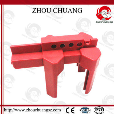 2&quot; plástico - 8&quot; la mejor cerradura de la válvula del precio de bola del cierre ajustable rojo de la vávula proveedor