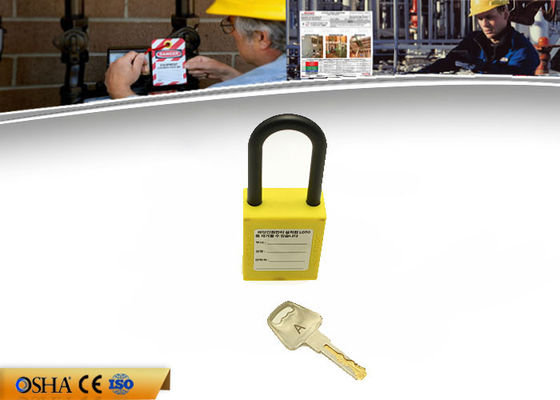 PA No-conductor durable Bady Xenoy Safety Lockout Padlocks con el tagout del PVC proveedor