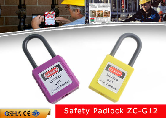 Los candados del cierre de la seguridad de RecycLock, cerraron diferente, cuerpo 1-1/2” grillo, 1-3/4” proveedor