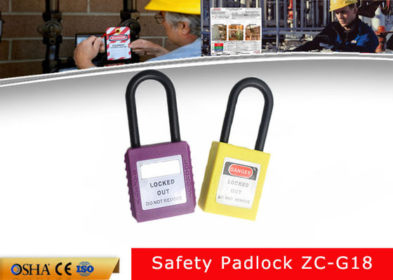Los candados del cierre de la seguridad de RecycLock, cerraron diferente, cuerpo 1-1/2” grillo, 1-3/4” proveedor