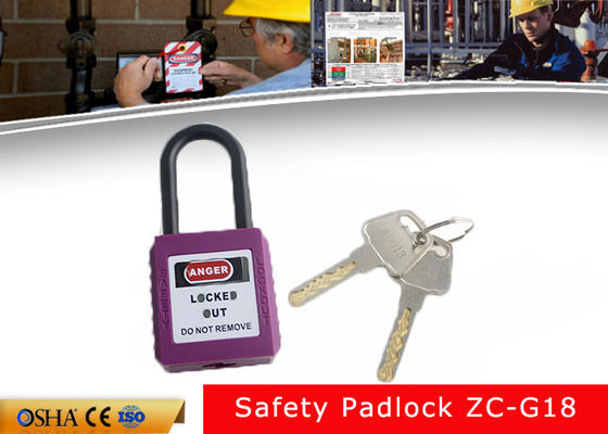 Los candados del cierre de la seguridad de RecycLock, cerraron diferente, cuerpo 1-1/2” grillo, 1-3/4” proveedor