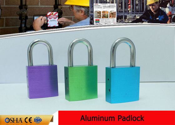 Candados de capa pintados del cierre de la seguridad del aluminio de la seguridad de la longitud corporal proveedor