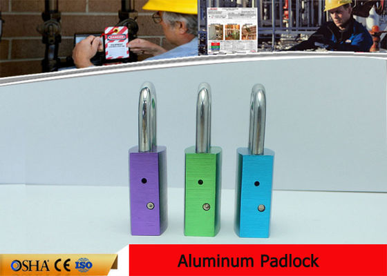 Candados de capa pintados del cierre de la seguridad del aluminio de la seguridad de la longitud corporal proveedor