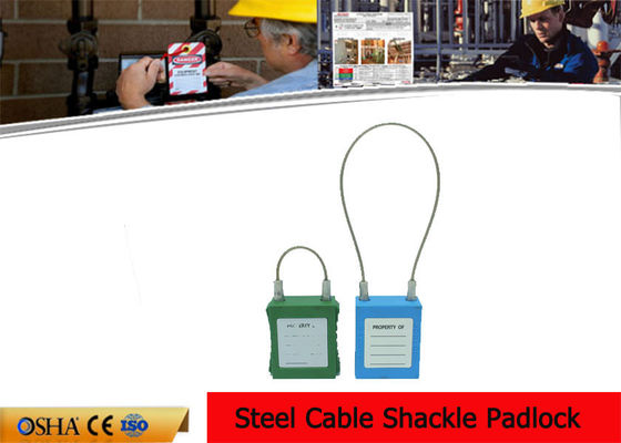 Grillo de acero inoxidable del cable	Candados del cierre de la seguridad con el cuerpo de Colorfull proveedor