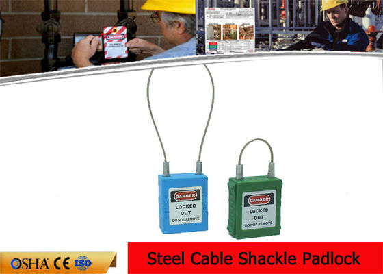 Grillo de acero inoxidable del cable	Candados del cierre de la seguridad con el cuerpo de Colorfull proveedor