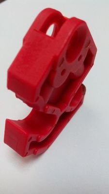 1 uso del cierre del disyuntor del PVC de la cerradura para el dispositivo del cierre del triturador del interruptor de la manija del cortocircuito 7m m proveedor