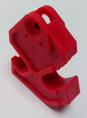 1 uso del cierre del disyuntor del PVC de la cerradura para el dispositivo del cierre del triturador del interruptor de la manija del cortocircuito 7m m proveedor