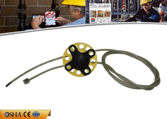 La seguridad del cable se cierra hacia fuera con acero del cable del cuerpo de material del ABS del peso 185g los 2m proveedor
