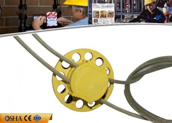 La seguridad del cable se cierra hacia fuera con acero del cable del cuerpo de material del ABS del peso 185g los 2m proveedor