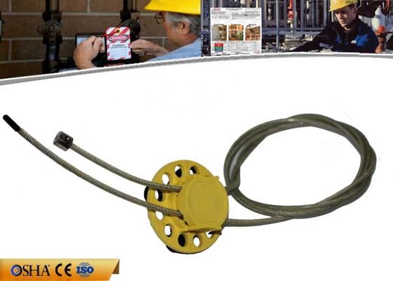 La seguridad del cable se cierra hacia fuera con acero del cable del cuerpo de material del ABS del peso 185g los 2m proveedor