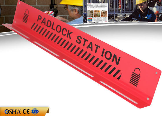 Peso material de acero 547g de la cerradura del artículo del CE ZC-S004 de la estación roja hacia fuera proveedor