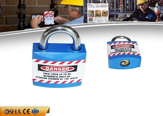 ABS Mini Safety Lockout Padlocks With 20,4 milímetros de altura grillo del grueso de 5,4 milímetros proveedor