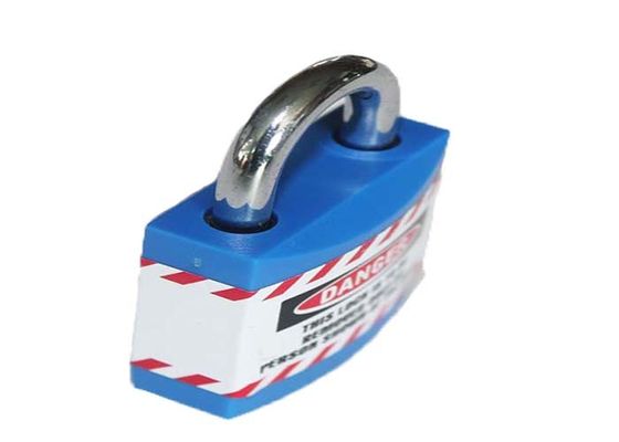 ABS Mini Safety Lockout Padlocks With 20,4 milímetros de altura grillo del grueso de 5,4 milímetros proveedor