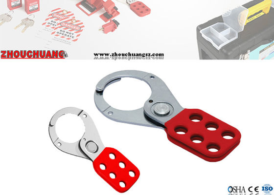 La seguridad roja cierra hacia fuera seis agujeros que el vinilo cubrió el grillo de la cerradura de 1 pulgada/1,5 pulgadas proveedor