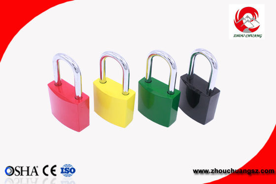 Candado de aluminio del cierre de la seguridad de encargo del OEM con diverso color proveedor