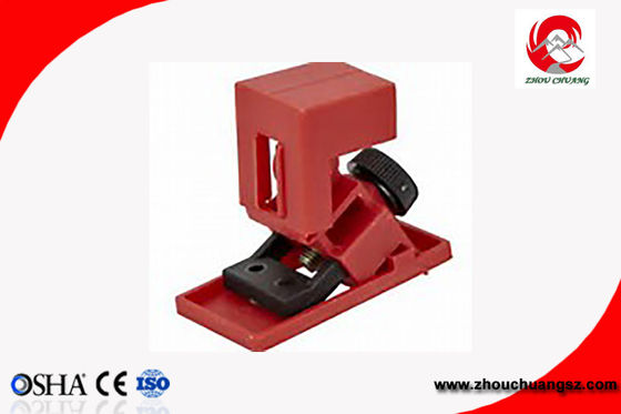 Abrazadera plástica de nylon roja de la seguridad en el cierre del triturador para el interruptor 120/277V proveedor