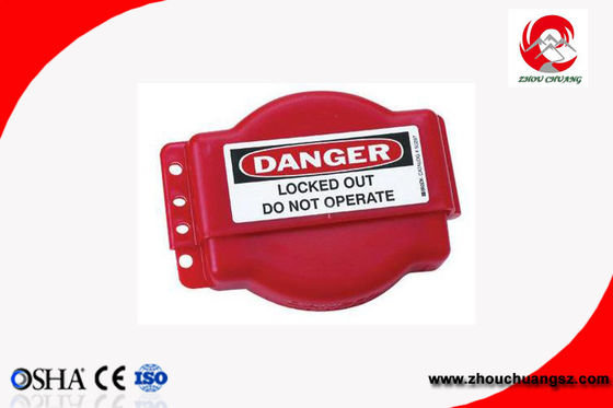 Manija ajustable durable Rod Lockout de la válvula de puerta de los PP 25 milímetros - 165 milímetros de rojo proveedor