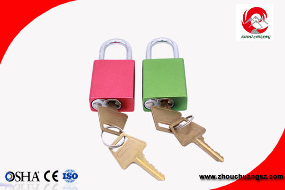 Cierre de aluminio de la seguridad del candado de Colorful Oxide Coating del fabricante de Shenzhen proveedor