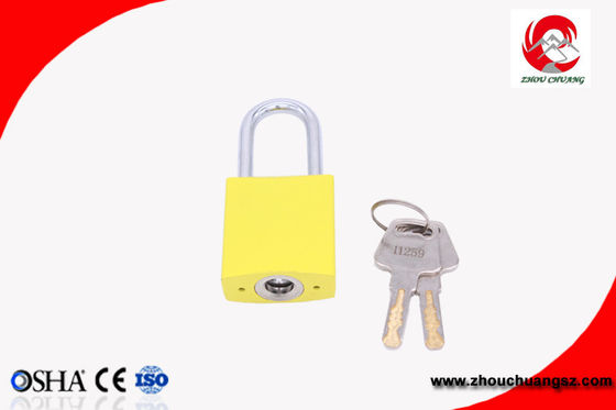 Candado de aluminio de alta calidad cerrado con la cerradura industrial 40*38m m proveedor