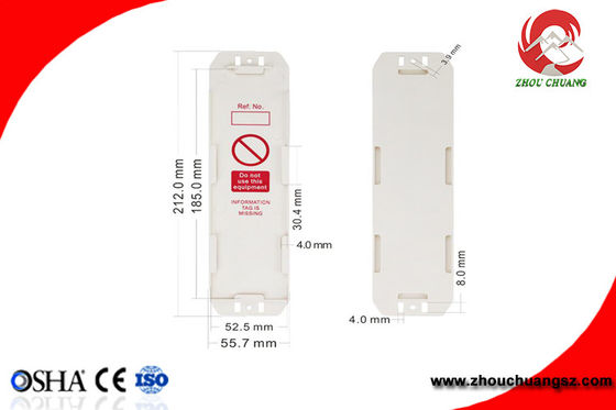 El cierre del andamio de Plant&amp;Machinery del estrecho del proveedor de la fabricación ZC-T05 Mini-clasificó Tagout proveedor