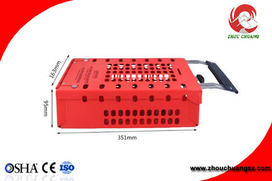 Caja de acero portátil del cierre del grupo de la seguridad de la placa de acero de la patente del aspecto/equipo de ZC-X03 proveedor