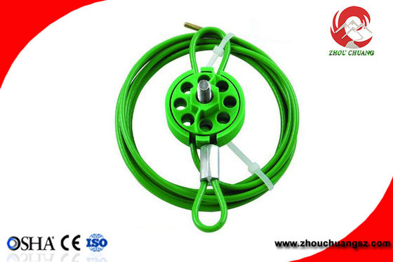 Nuevo tipo cerraduras de la rueda del diseño del cierre del cable con los candados de las porciones para industrial proveedor