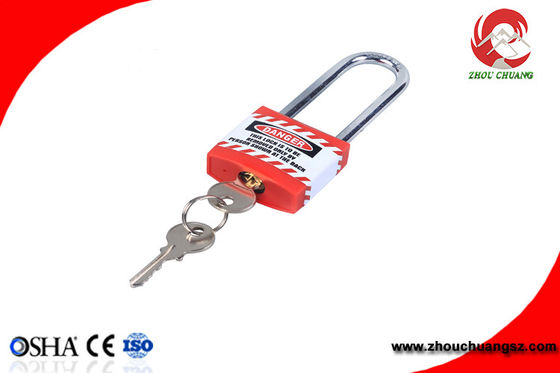 Candado conductor no- durable de la seguridad de la chaqueta del cuerpo del metal con servicio del OEM proveedor
