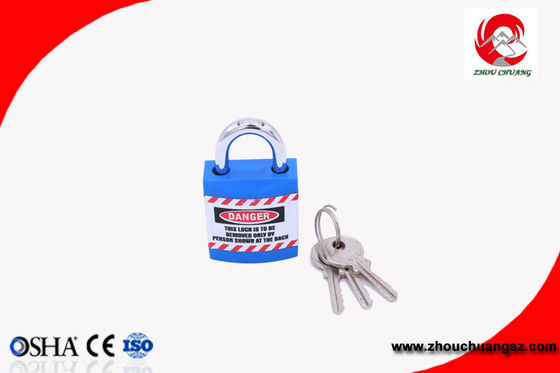 Mini dispositivo del cierre del candado de la seguridad de la chaqueta de Industy del ABS del cuerpo durable del metal proveedor