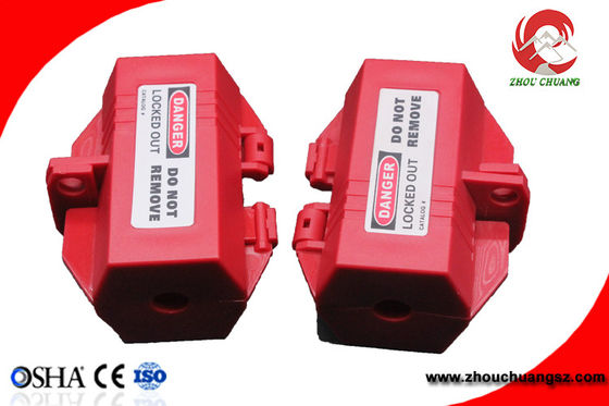 Dispositivos eléctricos del cierre del enchufe de la seguridad rugosa de la prenda impermeable de la protección de seguridad 83*83*178m m proveedor