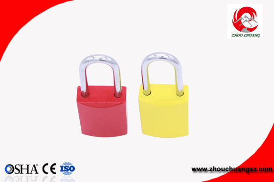 Candado de aluminio colorido rectangular al por mayor de la alta seguridad proveedor